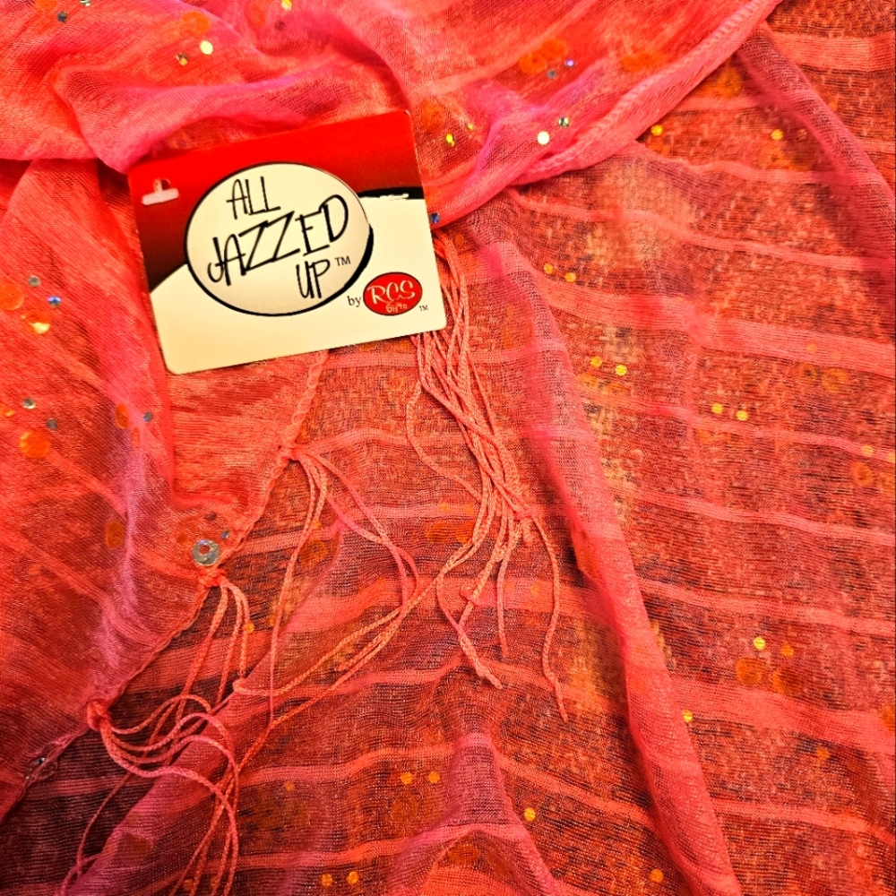 Beautiful pink scarf